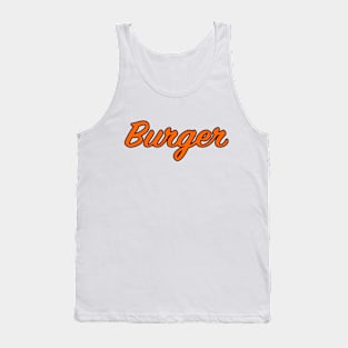 Burger Tank Top